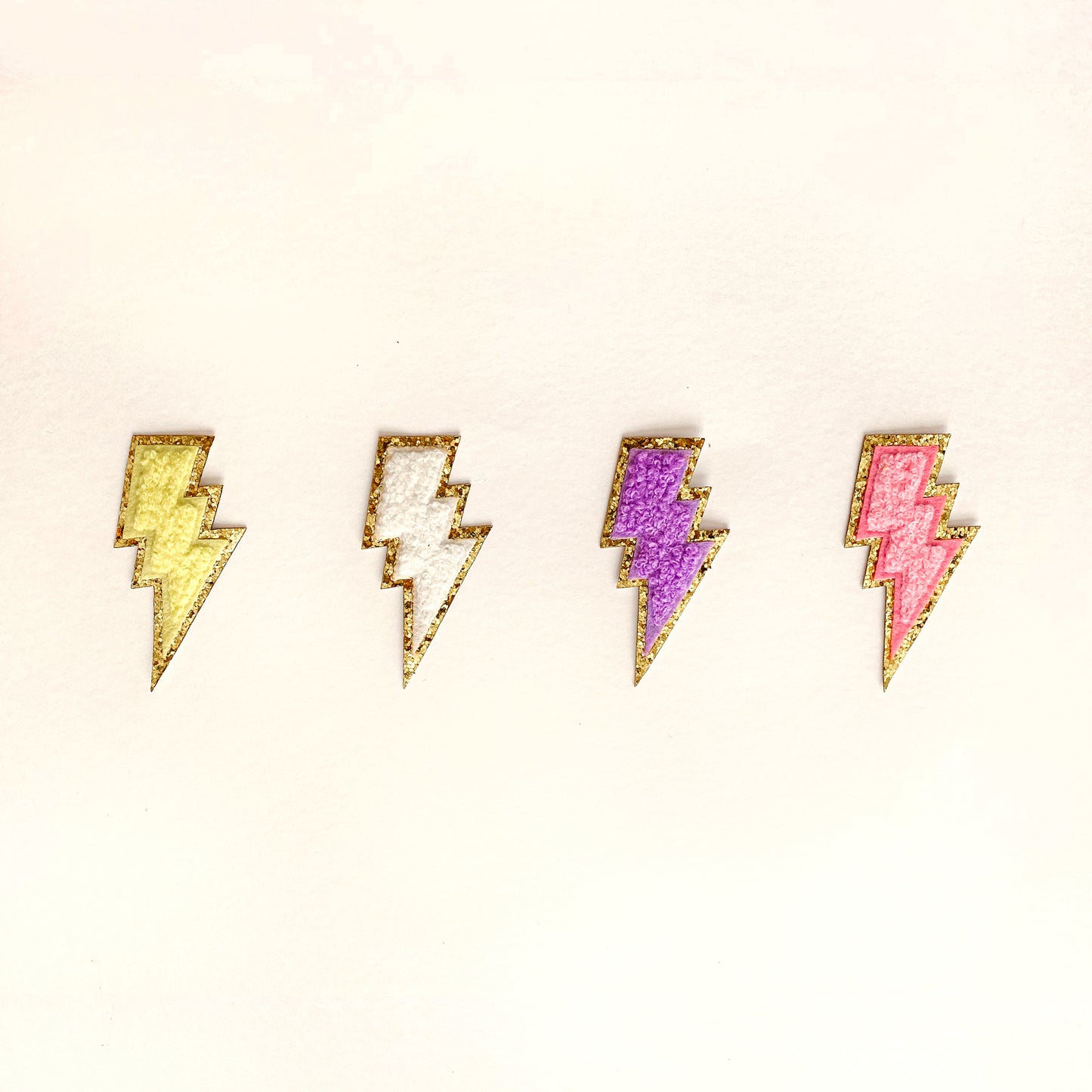 Zipper Pouch Keychain with Lightning Bolt